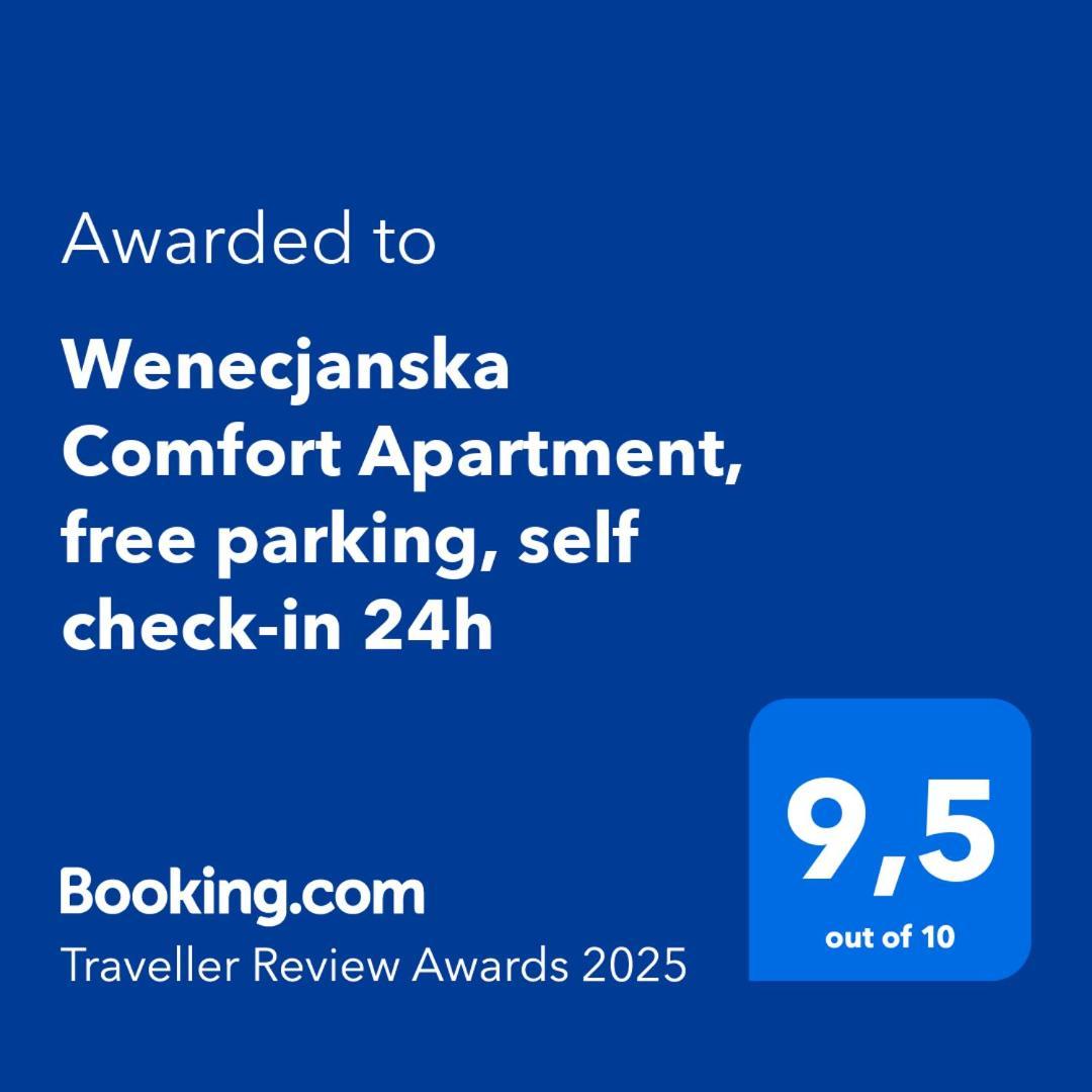 Wenecjanska Comfort Apartment, Free Parking, Self Check-In 24H Познань Екстер'єр фото